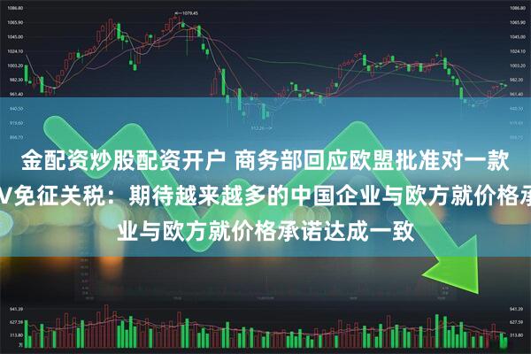 金配资炒股配资开户 商务部回应欧盟批准对一款中国品牌SUV免征关税：期待越来越多的中国企业与欧方就价格承诺达成一致